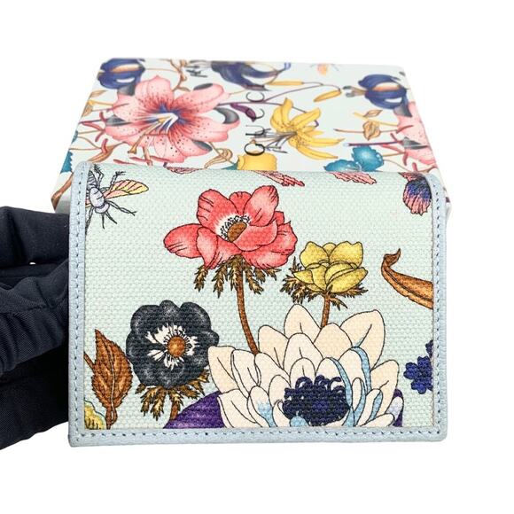 NIB Gucci Wallet Flora GG Marmont Canvas - Picture 5 of 10